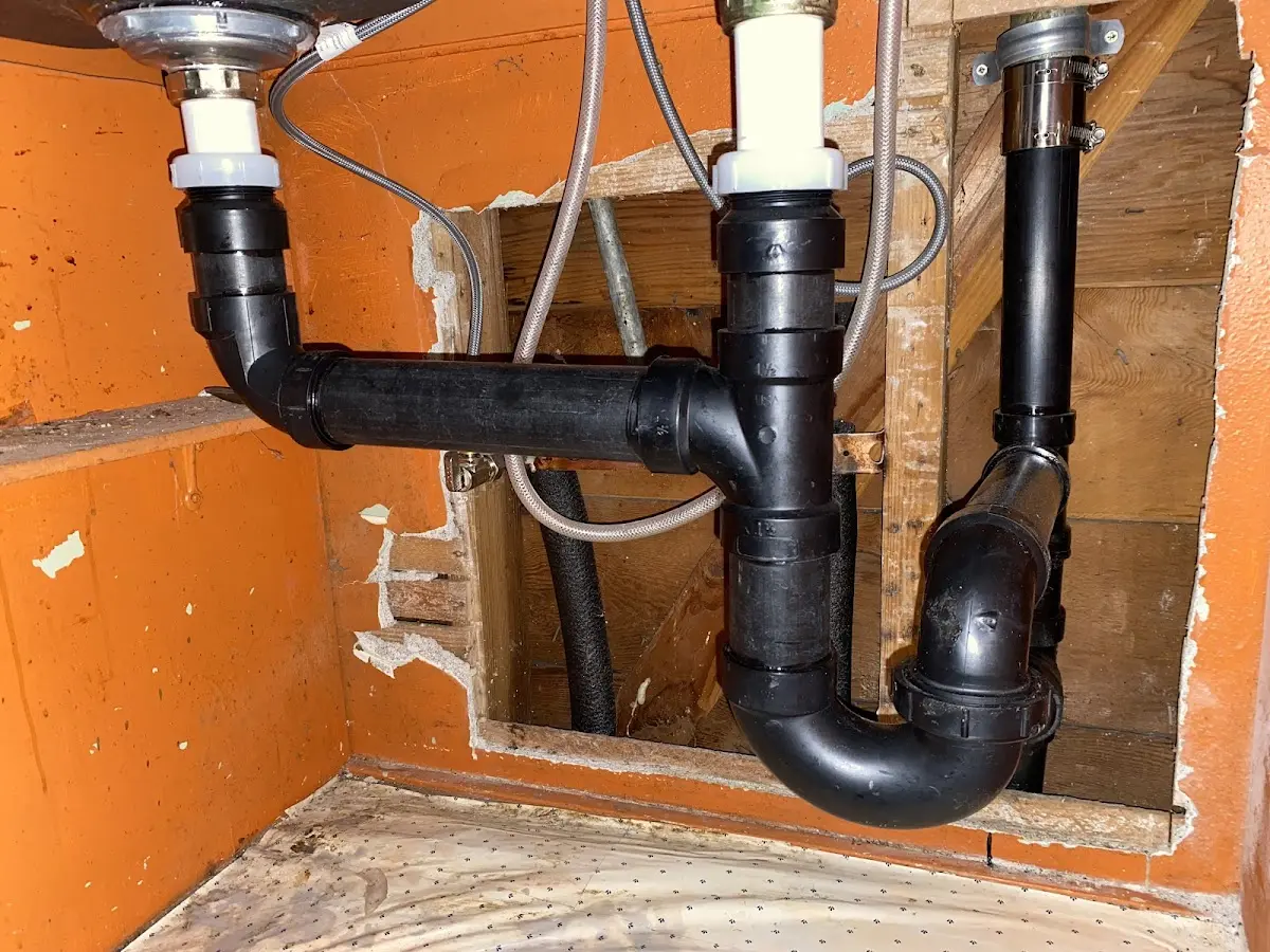 Professional Repiping Services equipment and tools on the job in Wintersville